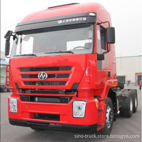 Saic-Iveco Hongyan M100flat-Roof 340 HP Tractor Head